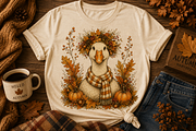 Vintage Fall Autumn Animals Clipart, an Object Graphic by Daisy Design (Thumbnail 13 of 14)