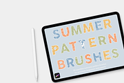 Summer Pattern Brush Pack Procreate, a Brush Add-On by cathconofolio (Thumbnail 1 of 5)