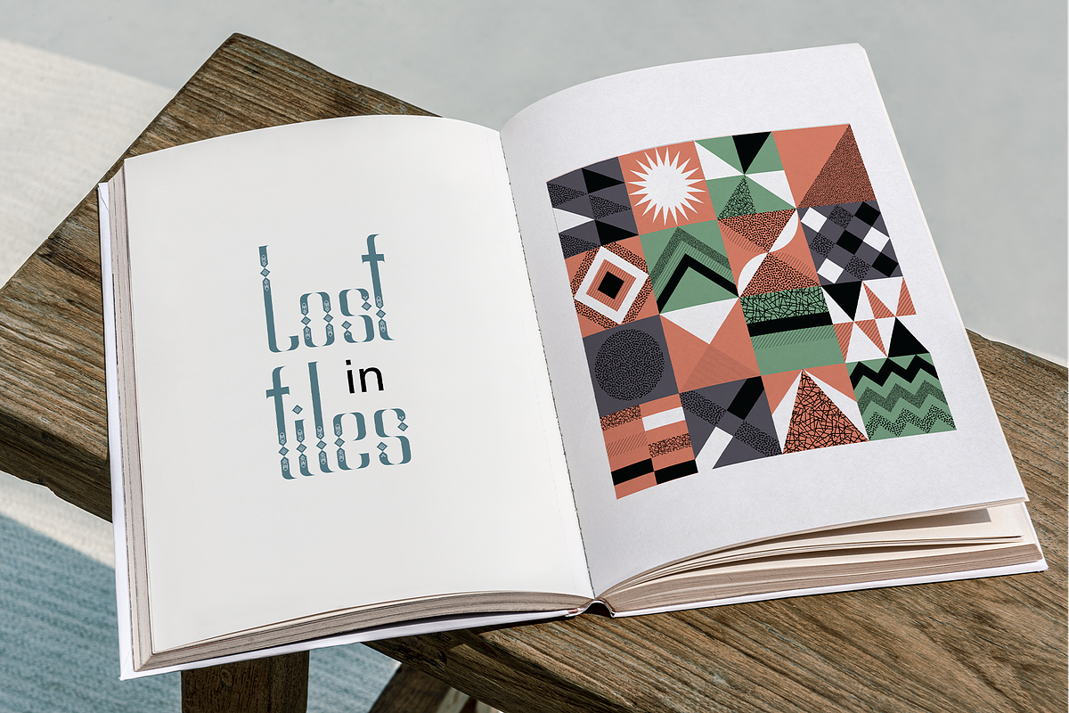 Lost in tiles, a Pattern Graphic by maaariabouvier (Photo 6 of 8)