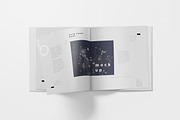 Square Hardcover Book Mockups, a Print Template by GfxFoundry (Thumbnail 4 of 6)