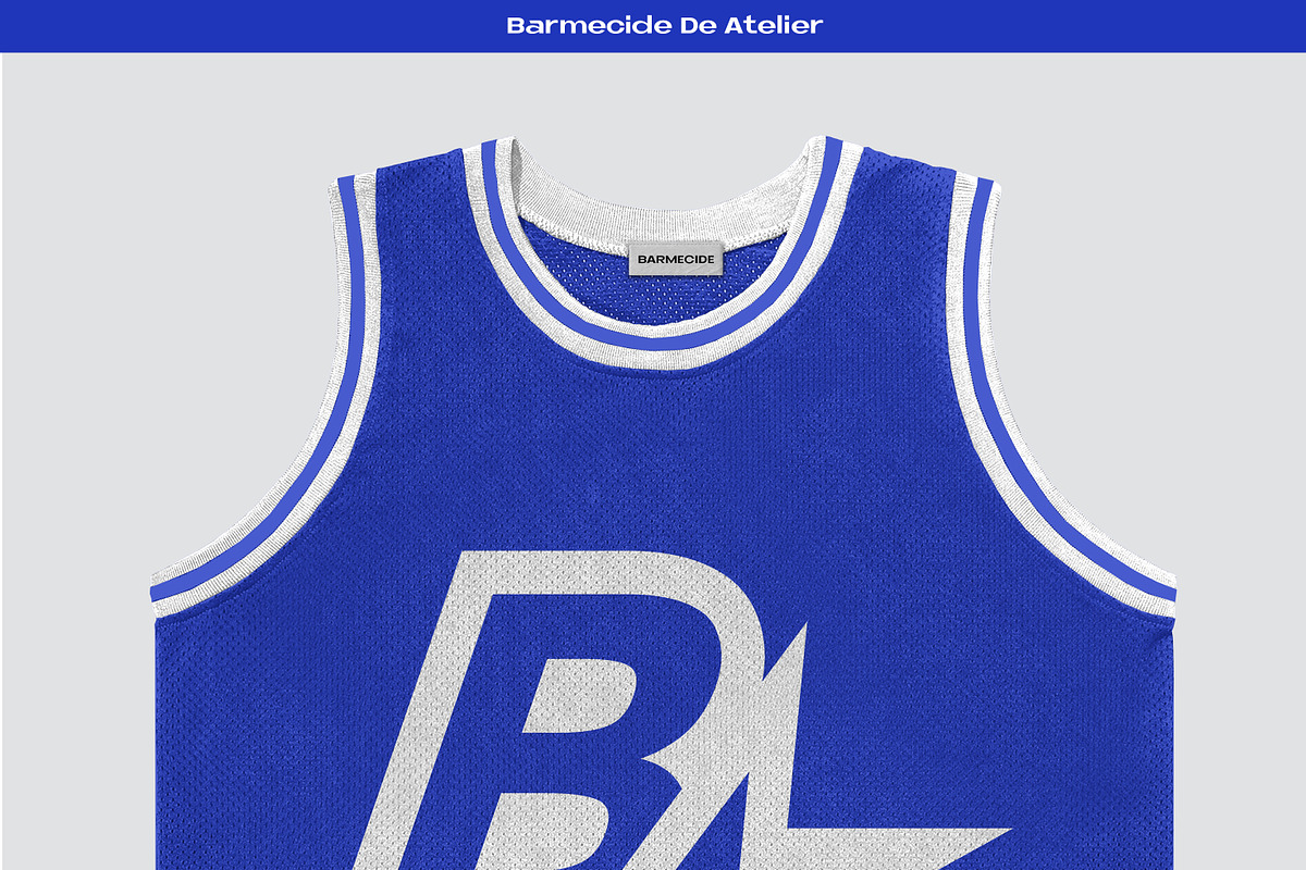 Basketball mesh jerseys mockup, a Shirt Mockup by Barmecide Mockup Studio (Photo 2 of 3)