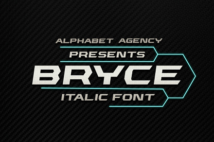 BRYCE FONT, a Font by Alphabet Agency