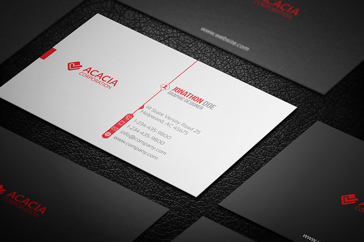 Business Card, a Business Card Template by DesignGhar (Photo 2 of 4)