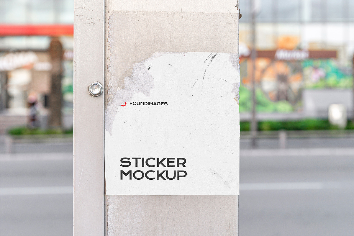 47 sticker mockup bundle vol 2, a Product Mockup by FoundImages (Photo 8 of 50)