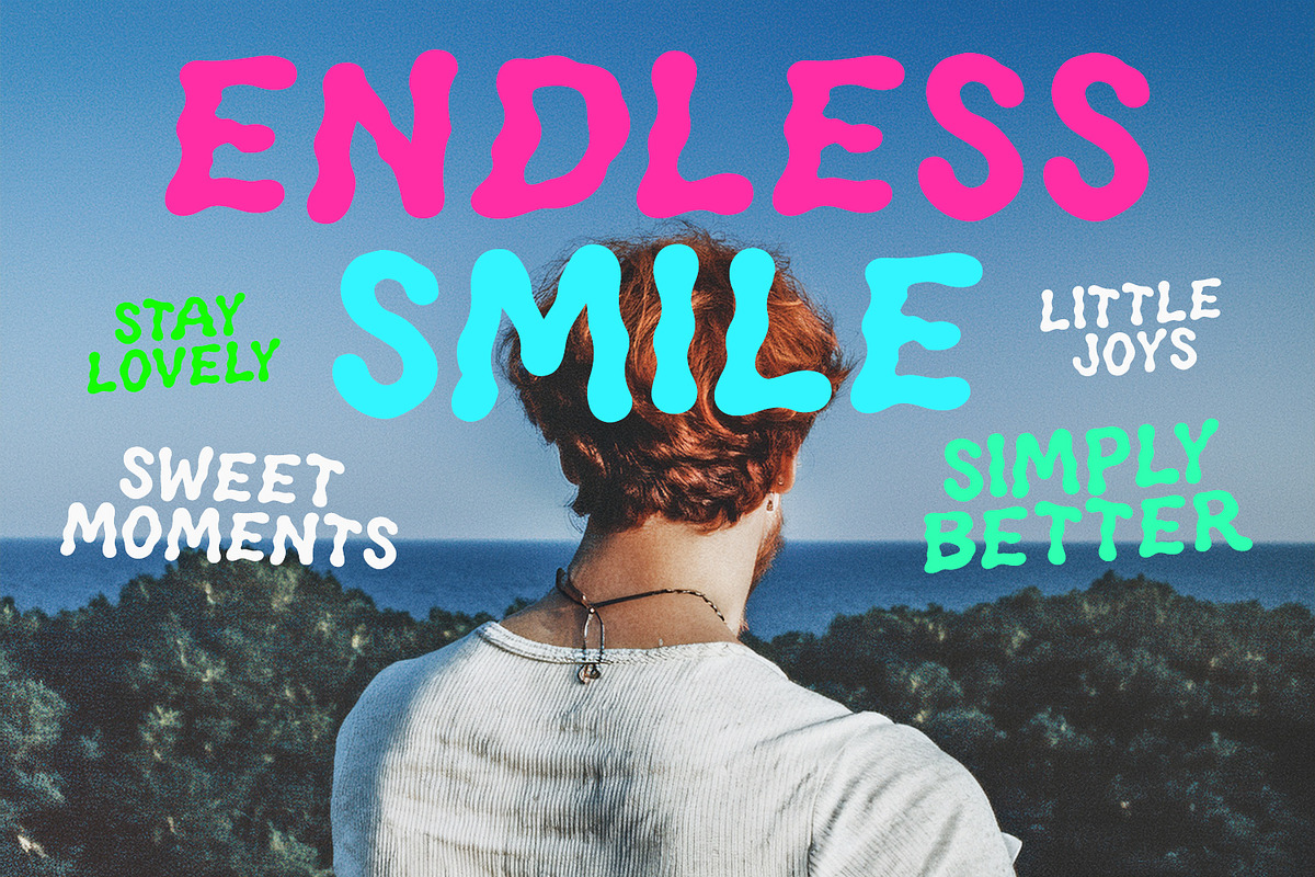 Brestpo Summer Wavy Handmade Display, a Handwritten Font by Maulana Creative (Photo 5 of 7)