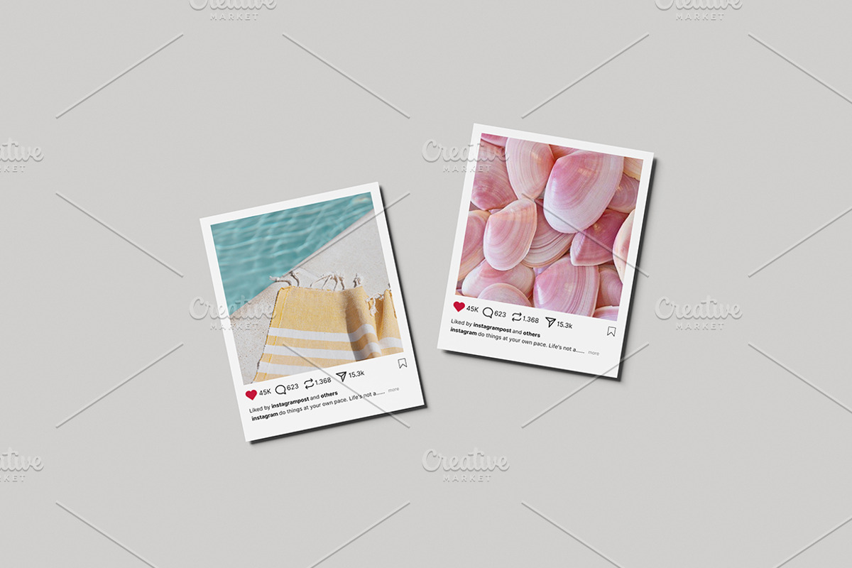 Minimal Instagram Post Mockup, an Advertising Mockup by Gatamotion (Photo 5 of 5)