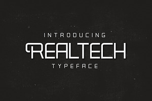 Realtech Typeface
