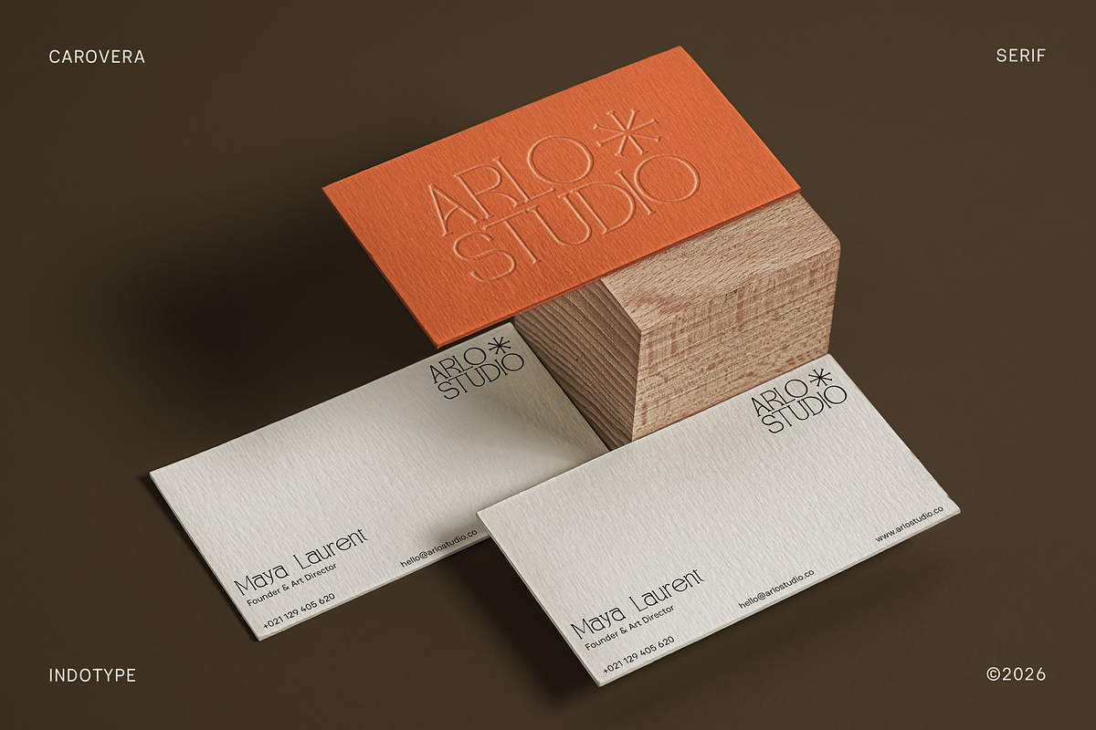 CAROVERA - Display Luxury Serif Font, a Serif Font by Indotype Foundry (Photo 6 of 10)