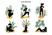 Jungle Girls feminine collection, a Graphic by dasha mo (Thumbnail 6 of 8)
