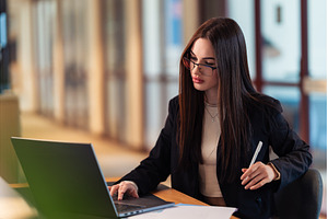 Focused, driven, unstoppable. A, a Business Photo by AD Stock Images
