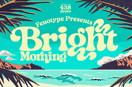 Bright Morning - Retro Serif, a Font by Fenotype