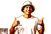 Clean Vector Cartoon FX Photoshop, an Action Add-On by Studio Retouch (Thumbnail 3 of 12)
