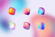 Crazy fluid gradients collection, a Texture Graphic by VitalexStudio (Thumbnail 14 of 16)