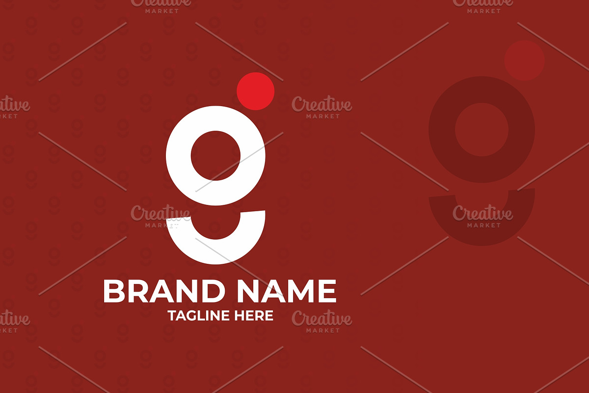 Letter G Logo - G Brand Logo, a Branding & Logo Template by designnprints (Photo 3 of 4)