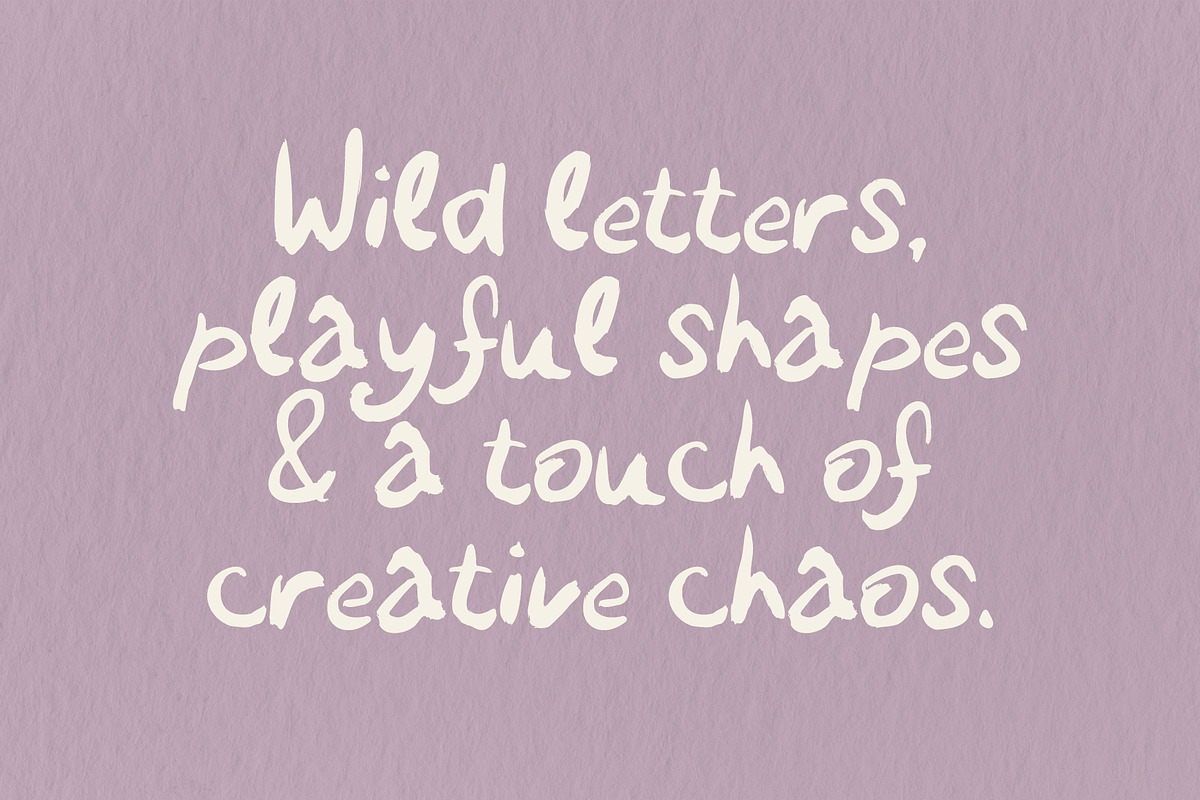 Artistic Handcrafted Font, a Handwritten Font by BilberryCreates (Photo 7 of 12)