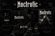 Noctrotic, a Blackletter Font by Wow Magic (Thumbnail 2 of 5)