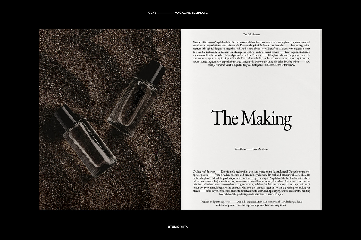 Brand Bundle ⸻ Magazine + Catalog +, a Presentation Template by Studio Viita (Photo 5 of 20)