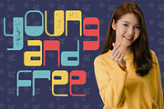 Chubby Chicks - Funky Display Font, a Font by PutraCetol Studio (Thumbnail 6 of 12)