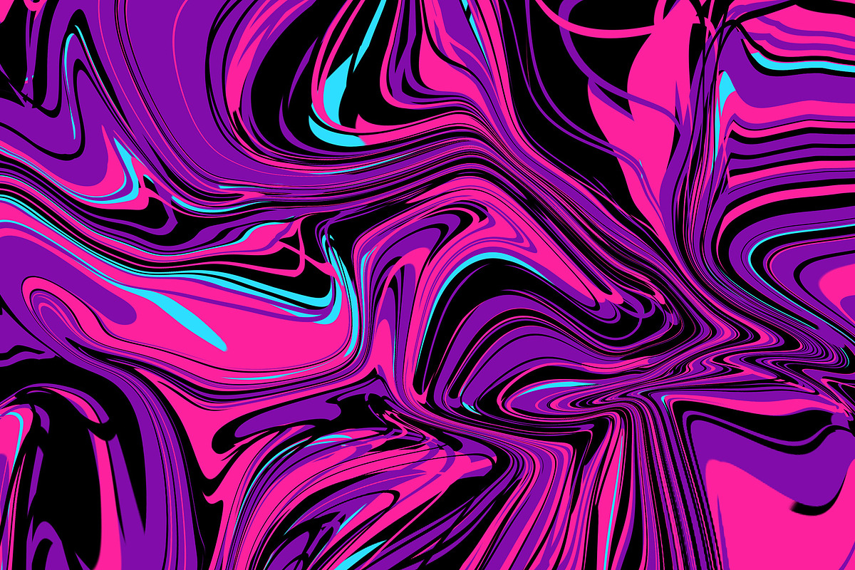 ABSTRACT PSYCHEDELIC BACKGROUND, a Pattern Graphic by asepmaulanaramdhan (Photo 1 of 12)