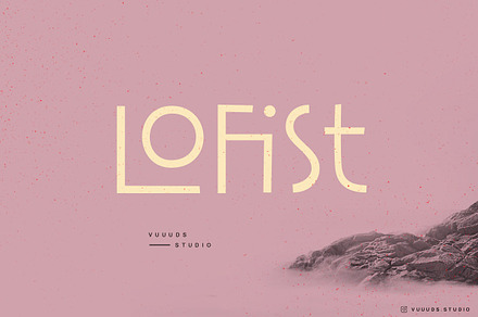 Lofist Font, a Sans Serif Font by vuuuds
