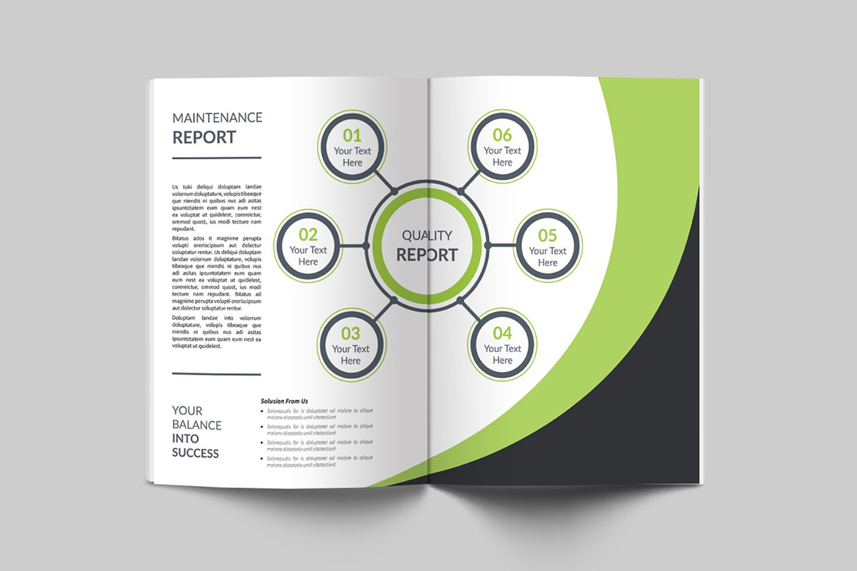 Biotechnology Brochure, a Brochure Template by BoriesBechker (Photo 9 of 13)