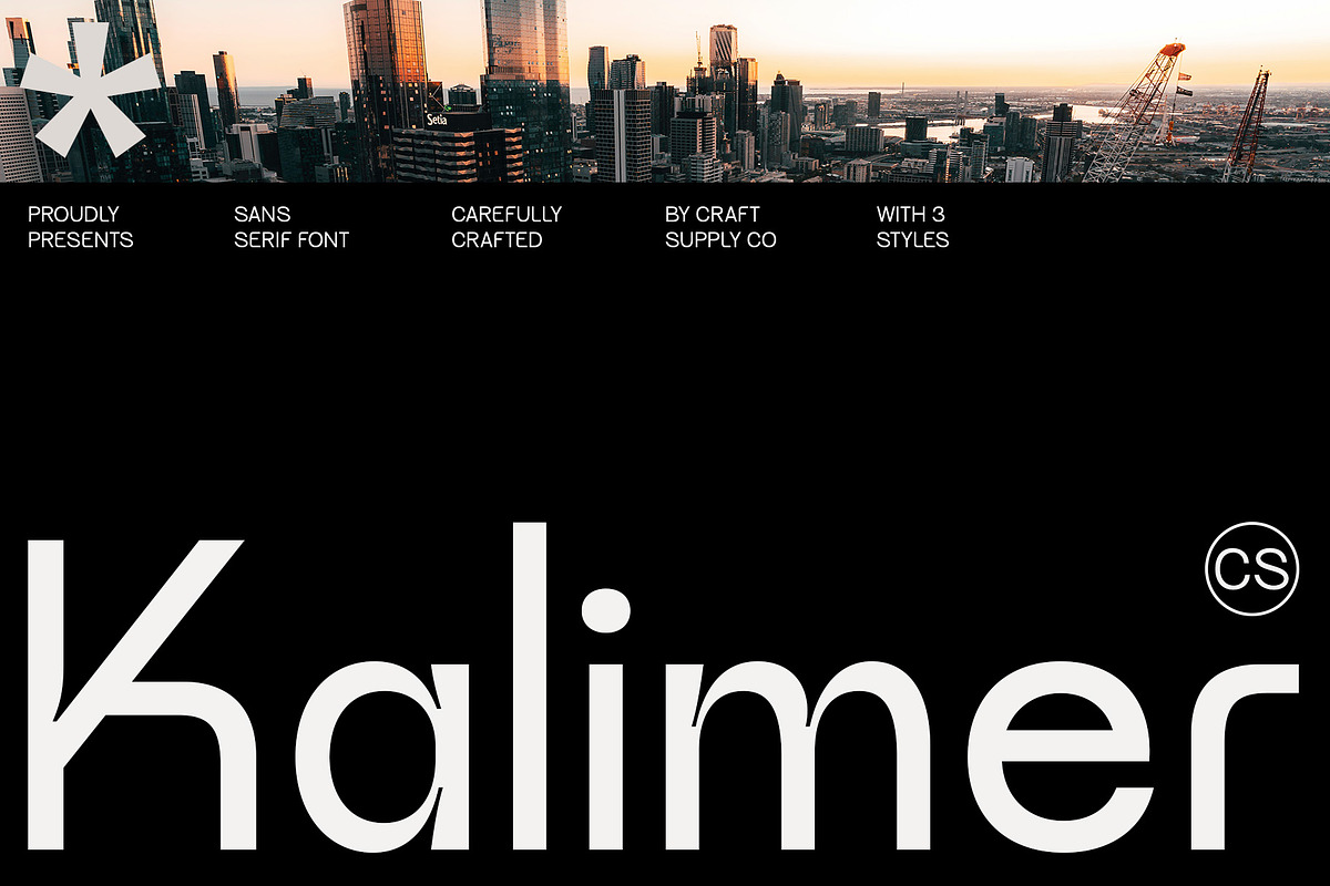 CS Kalimer – Sans Serif Font, a Sans Serif Font by Craft Supply Co. (Photo 1 of 8)