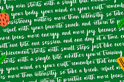 Practice Snack Bold Handwritten Font, a Script Font by Letterena Studios Script (Thumbnail 8 of 20)