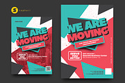 Moving Announcement, a Flyer Template by Saphari (Thumbnail 2 of 3)