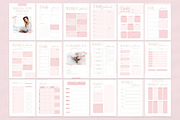 Yearly Digital Planner Canva, a Social Media Template by ElladesignCo (Thumbnail 7 of 9)