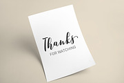 Malicute script, a Script Font by Franstudio (Thumbnail 7 of 7)