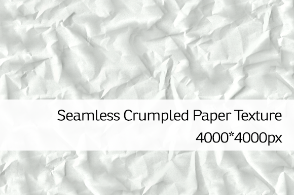 Seamless Crumpled Paper Texture, a Texture Graphic by Creative Graphics