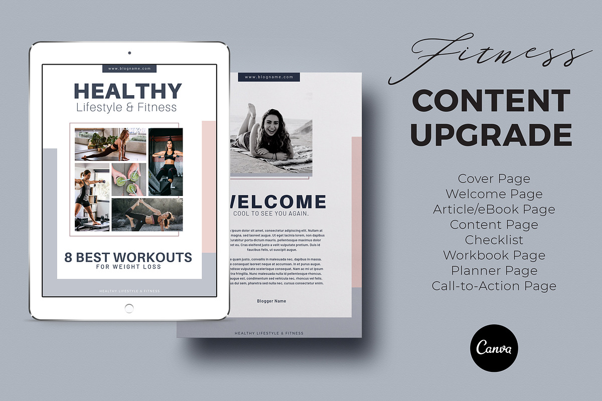 Content Upgrade Canva Template, a Magazine Template by 3.14&Co (Photo 9 of 9)