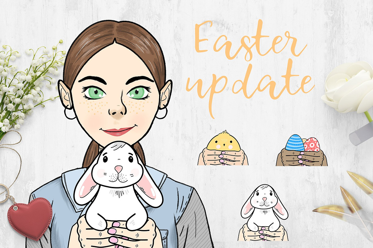 Character Creator, a Person Illustration by Alina Sh (Photo 20 of 20)