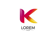 K Alphabet Abstract letter logo, a Branding & Logo Template by Woo Graphics (Thumbnail 2 of 2)