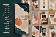 #InstaCool Instagram Posts & Stories, a Social Media Template by SilverStag Type Foundry (Thumbnail 1 of 28)