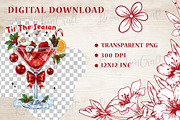 Tis The Season,Christmas Funny Santa, an Illustration by OK Design (Thumbnail 3 of 4)