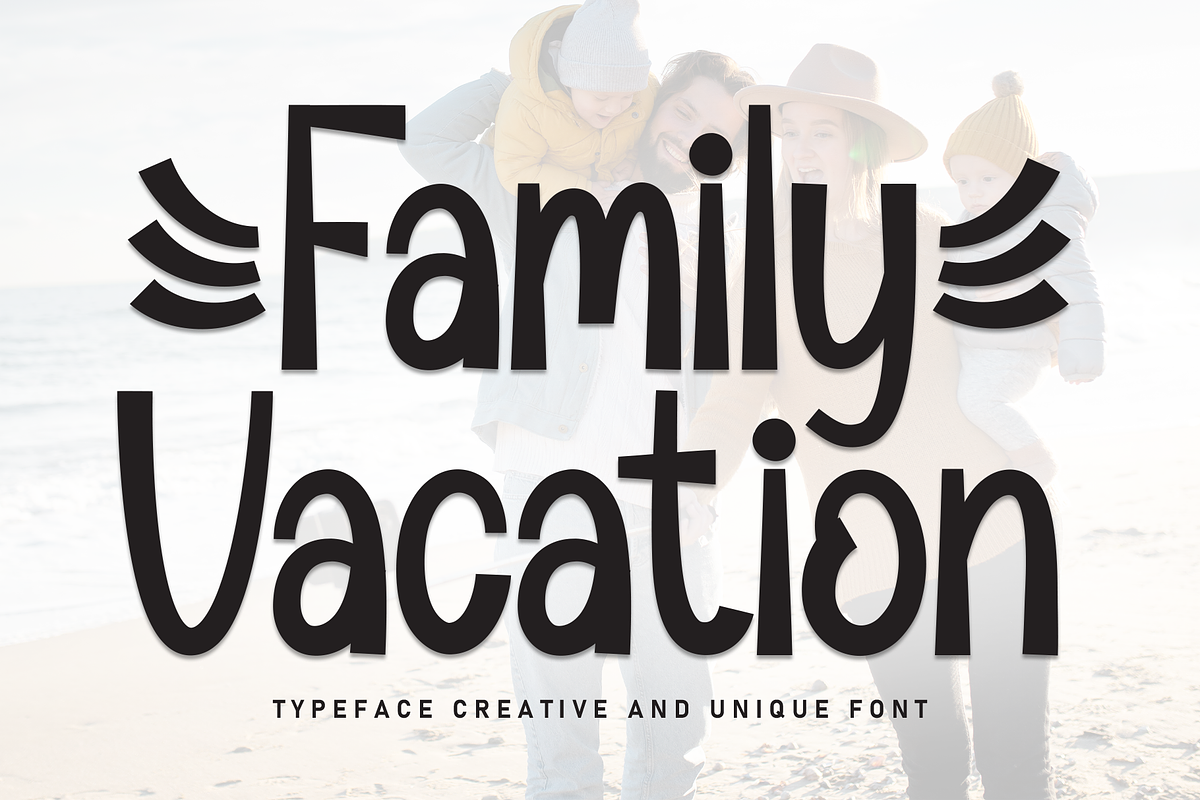 Family Vacation | Script Font, a Script Font by Scratchones (Photo 1 of 9)