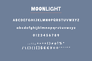 Moonlight Bold Font, a Script Font by Sofia Skoog (Thumbnail 4 of 10)