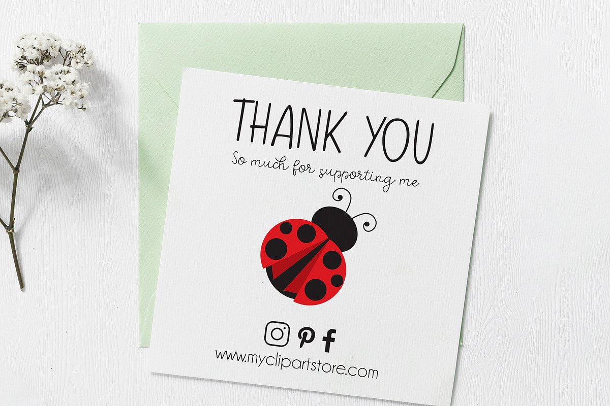 Red Ladybug Clipart, Spring, SVG, an Animal Illustration by MyClipArtStore (Photo 4 of 4)