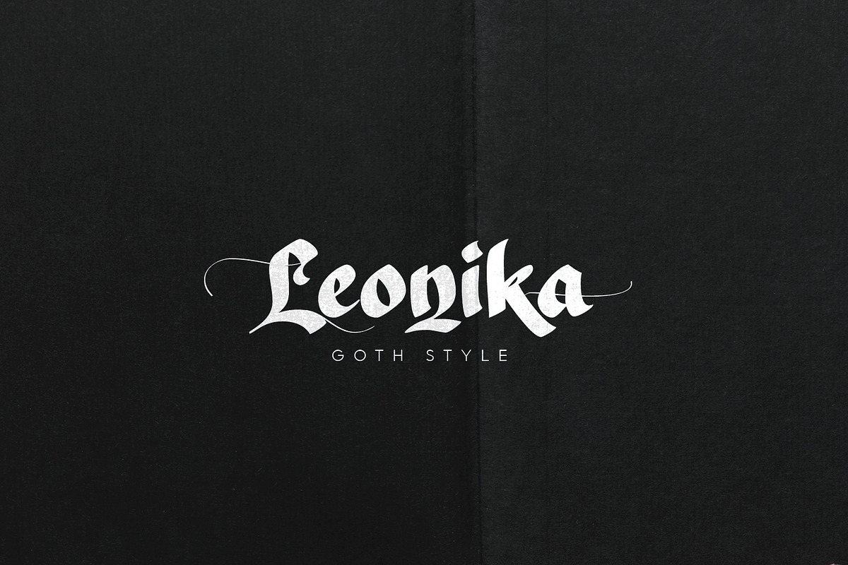 Toxide-Blackletter, a Blackletter Font by Ridha-38.lineart (Photo 9 of 11)