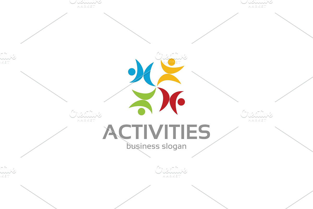 Fitness Human Logo Template, a Branding & Logo Template by Assaldesigns (Photo 4 of 5)