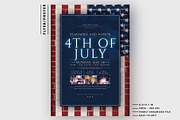 4th of July Flyer / Poster, a Flyer Template by Mariux (Thumbnail 2 of 2)