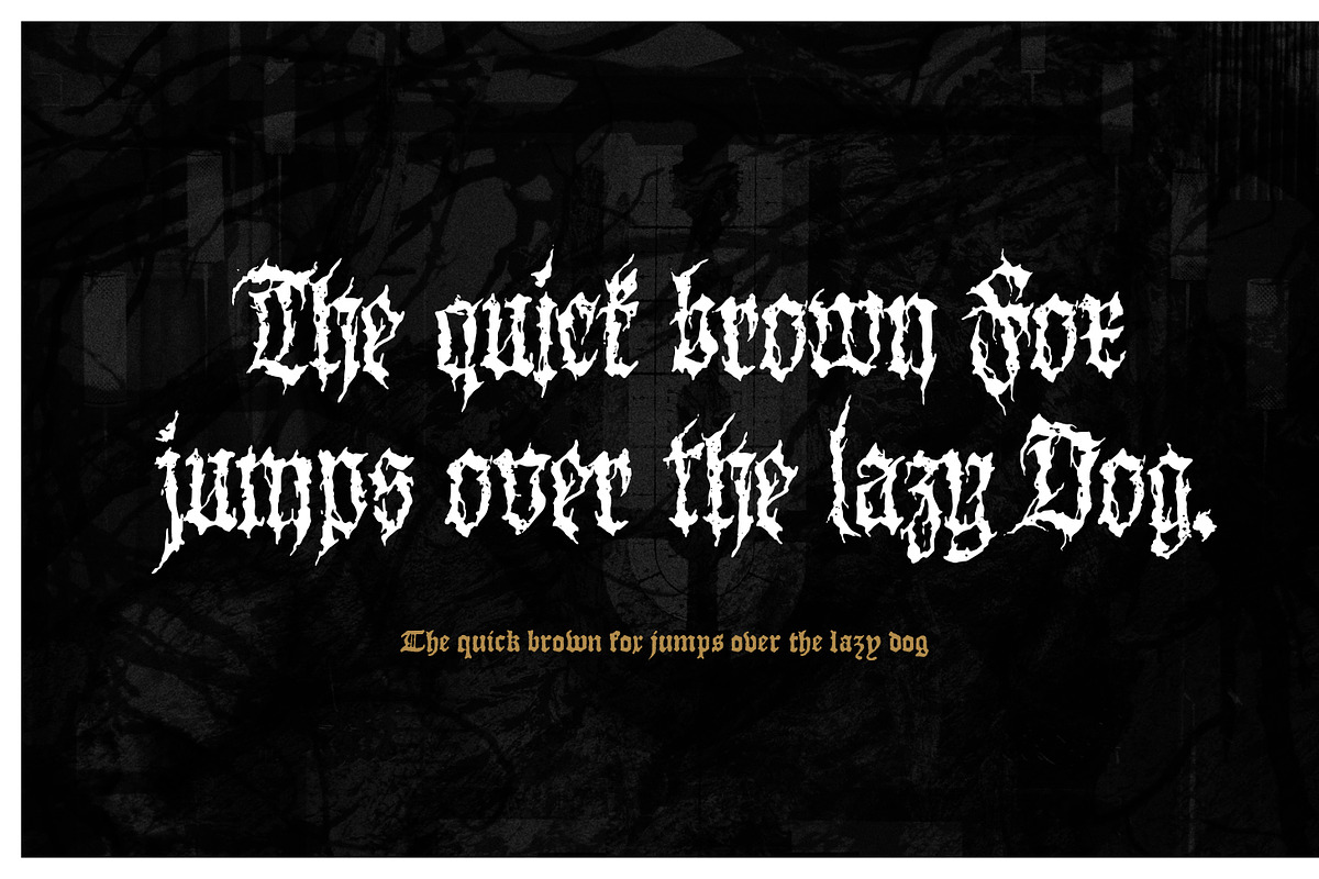 XXII Lvcifervm, a Blackletter Font by Doubletwo Studios (Photo 9 of 13)