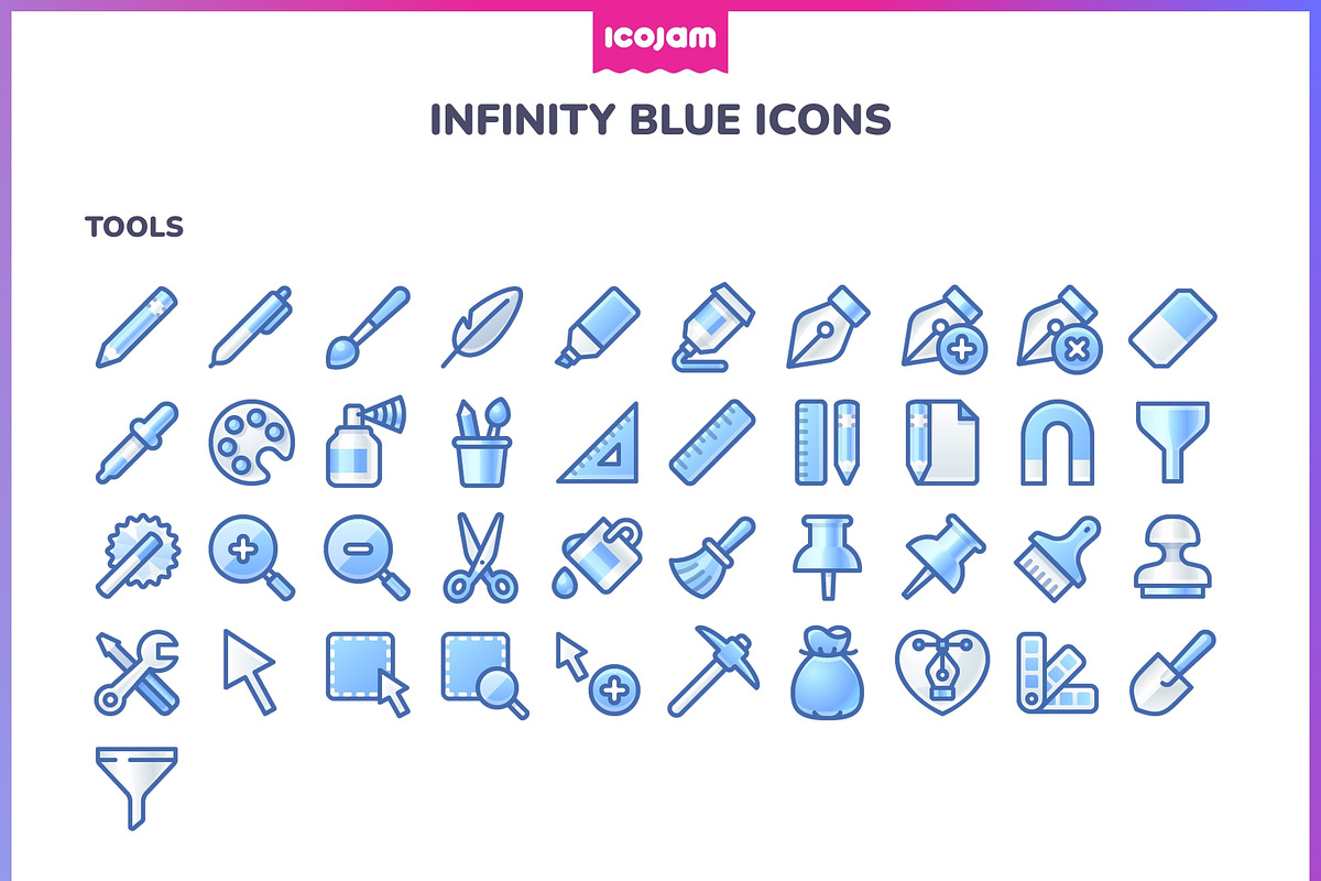 2100+ Infinity Blue icons, a Duotone Icon by Icojam store (Photo 9 of 12)