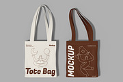 Tote Bag Mockup, a Merchandise Mockup by Unerispace (Thumbnail 3 of 3)