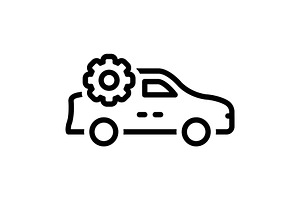 Modification change black icon, an Outline Icon by Creative priyanka