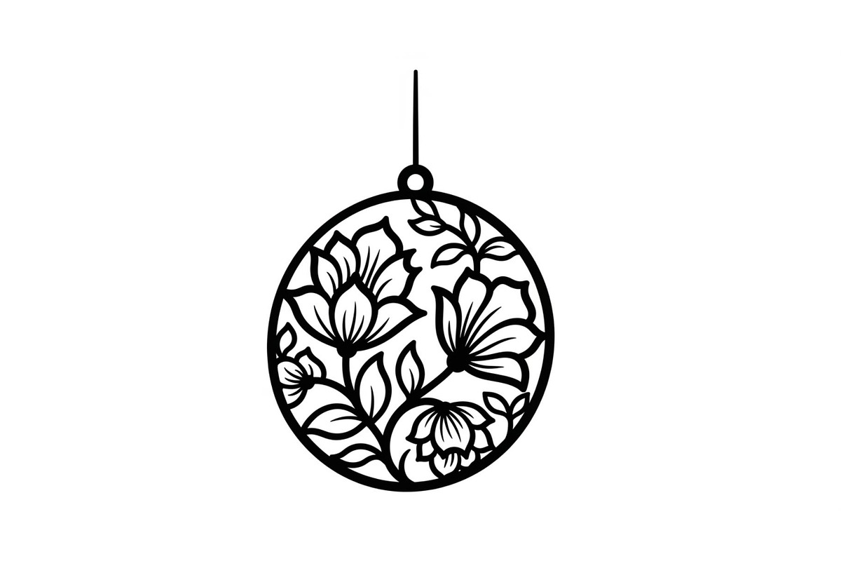 Hanging Mandala Ornament Vector Bund, an Illustration by musafir_fashion (Photo 41 of 51)