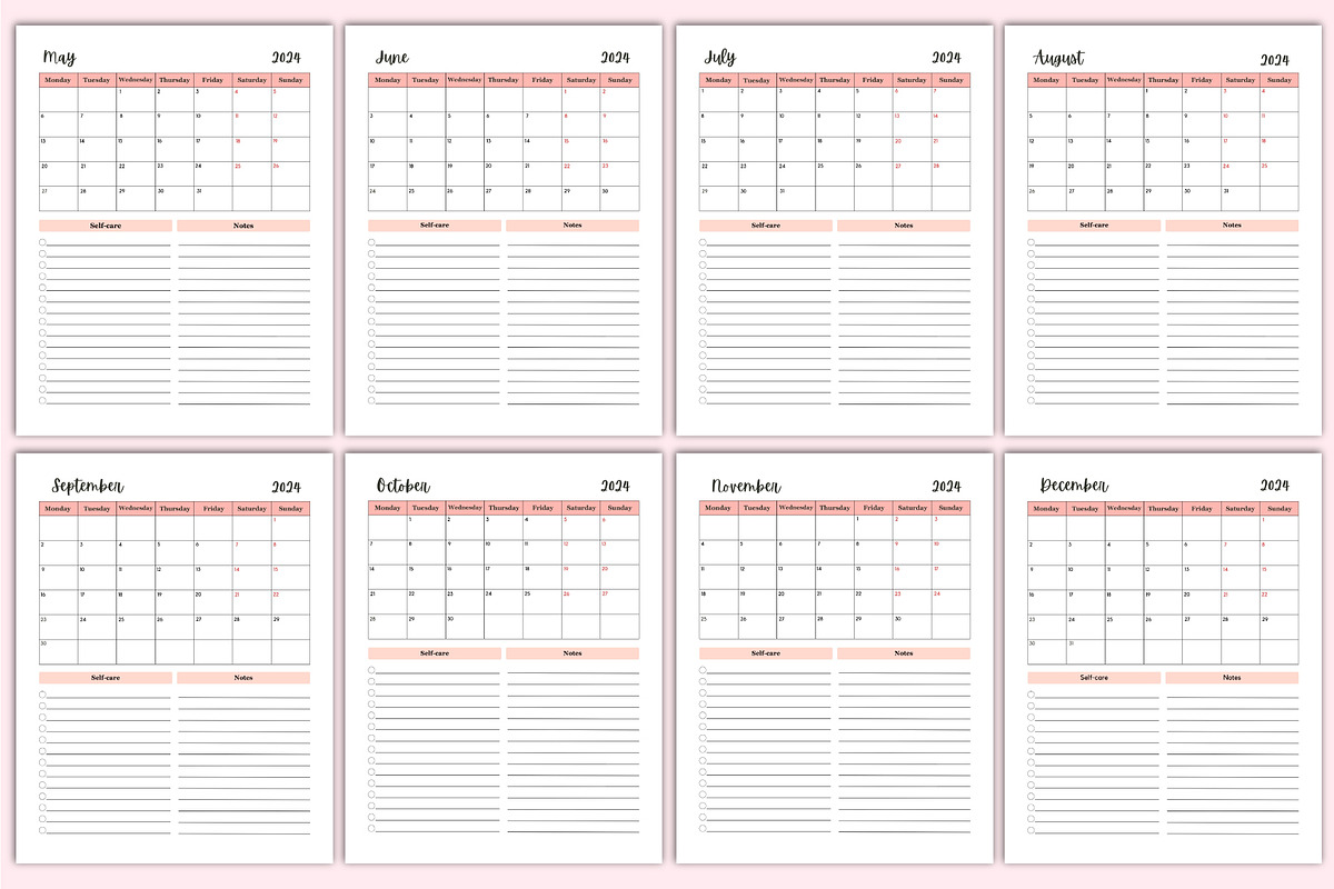 2024-25 Event & Party Planner, a Stationery Template by Shumaya (Photo 3 of 9)