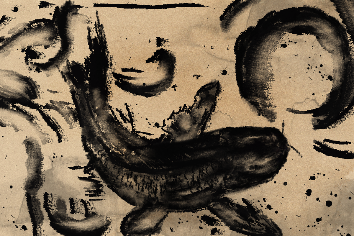 50 Sumi Brush Pack-Photoshop Brushes, a Brush Add-On by Photohacklovers (Photo 4 of 11)