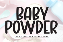 Baby Powder | Script Font